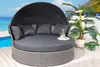 riess-ambiente Outdoor Sonneninsel PLAYA LIVING 160cm grau Produktbild-Vorschau 2