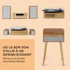 Auna Platine Vinyle Bluetooth, Tourne Disque Vinyle avec Voir les images du produit 5