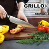 GRILLOX Kochmesser Profi 20cm Allzweckmesser Edelstahl Produktbild-Vorschau 4