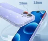 Hülle für iPhone 17 CASE CLEAR BROKAT GLITZERNDE 2 MM + Produktbild-Vorschau 3