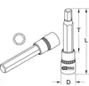 KS Tools 911.1564, Buchse, 3/8", Metrisch, 1 Kopf/Köpfe, 7 Produktbild-Vorschau 2