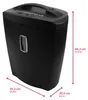 GENIE 12218 GENIE 580 XCD Plus Aktenvernichter mit Anteprima dell’immagine prodotto 22