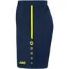 Jako Allround Trainingsshorts Damen - Marine / Neongelb Produktbild-Vorschau 3