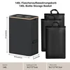 Adeldream 140L 2 Fächer  Pfandflaschen Sammelbehälter, Groß Produktbild-Vorschau 2