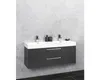 Differnz Waschbeckenunterschrank Somero BxHxT 120 x 45 x 38 Produktbild-Vorschau 2
