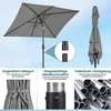 Yaheetech Prostokątny parasol ogrodowy Ø 227 cm, parasol Podgląd zdjęcia produktu 8