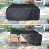 Gartentisch-Abdeckung, 150 x 90 x 75 cm, Schwarz, 420D Produktbild-Vorschau 5