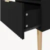 Set di due comodini "Nand", con 1 cassetto e 1 vano aperto, Anteprima dell’immagine prodotto 9