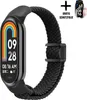 Armband Für Xiaomi Smart Band 8 9 * Schwarz * Nylon Magnet Produktbild-Vorschau 1