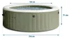 INTEX Vasca idromassaggio PureSPA Bubble Massage rotonda Anteprima dell’immagine prodotto 12