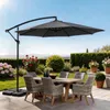 FCH Sonnenschirm Gartenschirm Ø300cm Balkonschirm Produktbild-Vorschau 7
