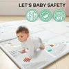 Baby Laufgitter mit Matte 150x150 cm, Laufstall Baby mit Produktbild-Vorschau 2