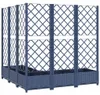 vidaXL Kvetináč s mriežkou modro-šedý 120x120x121,5 cm PP Náhľad obrázku produktu 5