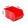 50 x Lagerboxen Stapelboxen Sichtlagerkasten Eco Box Rot Produktbild-Vorschau 2