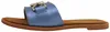 Bugatti Femme. Sandales plates Goa. Bleu. Pour le temps Voir les images du produit 1