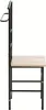 HAKU Herrendiener eiche San Remo, schwarz - MDF, Metall, Produktbild-Vorschau 8