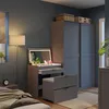 Toaletka Vicco Wanja Szary 80 cm z ławką i lusterkiem LED, Podgląd zdjęcia produktu 4