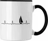 Trendation - Kapitän Herzschlag Tasse Geschenk Käptn Produktbild-Vorschau 1