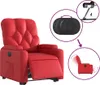 vidaXL Relaxsessel mit Aufstehhilfe Elektrisch Rot Produktbild-Vorschau 6