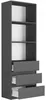 Regál kancelářský 60 cm 3 police 3 zásuvky FRAMIRE B-3 Náhled obrázku produktu 5