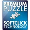 A graphic advertising premium puzzle technology. Produktbild-Vorschau