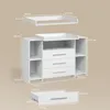 Wickelkommode Livinity Torino Weiß XL mit Schubladen, Model Produktbild-Vorschau 3