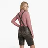 Bohmberg Damen Trachten Lederhose Knielang aus 100 % Produktbild-Vorschau 8