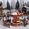 Luville Weihnachtsdorf Malý kolotoč - 13x13x17 cm - Náhľad obrázku produktu 6