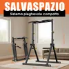 DH FitLife Power Tower Pieghevole - Stazione Fitness Anteprima dell’immagine prodotto 3