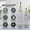 Rosenbogen Metall Rankhilfe 2er Set Rosenrankhilfe Produktbild-Vorschau 3
