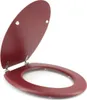 Toilettensitz Dolce Cardinal aus Formholz, rot, mit Klappe Produktbild-Vorschau 4