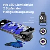 MS002 Smartphone Mikroskop 200x – HD-Vergrößerung, LED Produktbild-Vorschau 6
