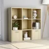 Libreria rovere Sonoma 98x30x98 cm materiale a base di Anteprima dell’immagine prodotto 16