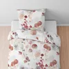 Biberna Feinbiber Bettwäsche Blätter kitt 135x200 cm + Produktbild-Vorschau 3