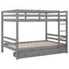 Etagenbett mit Lattenrost, 140x200 cm, Kinderbett mit Produktbild-Vorschau 9