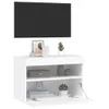Pensile TV con luci LED bianco 60x30x40 cm Anteprima dell’immagine prodotto 7
