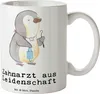 Mr. & Mrs. Panda Becher Zahnarzt Leidenschaft - Weiß - Produktbild-Vorschau 1