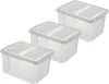 Sunware Aufbewahrungsbox mit Deckel Nesta 32 L transparent Produktbild-Vorschau 1