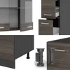 Küchenzeile Vicco R-Line Edelgrau/Anthrazit 350 cm ohne Produktbild-Vorschau 4