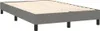 vidaXL Boxspringbett mit Matratze & LED Dunkelgrau 120x200 Produktbild-Vorschau 5