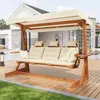 Flieks Hollywoodschaukel Gartenschaukel 3 Sitzer, Produktbild-Vorschau 3