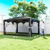Pavillon 3x3 m faltbar mit Moskitonetz, Falt-Pavillon Produktbild-Vorschau 5