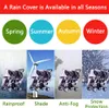 Housse de pluie pour poussettes jumelles - Couverture Voir les images du produit 3