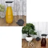 6x MIA MISURA Wein-Karaffe mit Deckel schwarz 0,5L & 1L Produktbild-Vorschau 5