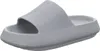Sneakers Damen-Badepantolette Grau, Farbe:grau, EU Größe:40 Produktbild-Vorschau 8