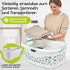 Premium Wäschekorb 50 L ergonomische Form - Produktbild-Vorschau 4