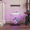 Vetrina in vetro con illuminazione a LED, mobiletto Anteprima dell’immagine prodotto 7
