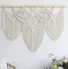 Großer Makramee-Wandbehang - Boho-Wanddekoration - große Produktbild-Vorschau 1