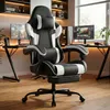Gaming Stuhl bis 200 kg belastbar, ergonomisch mit Produktbild-Vorschau 2