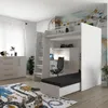 Marlux-Meble Hochbett JSM-7 90x200 TREPPE Links mit Produktbild-Vorschau 11